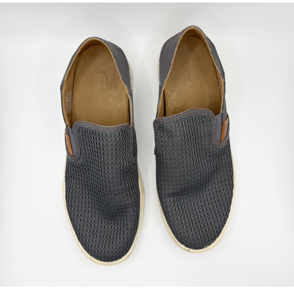 Olukai Pehuea Pavement Grey Slip On Sneakers Womens‎